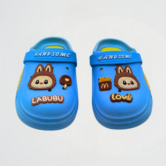 Labubu Blue Clogs