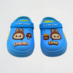 Labubu Blue Clogs