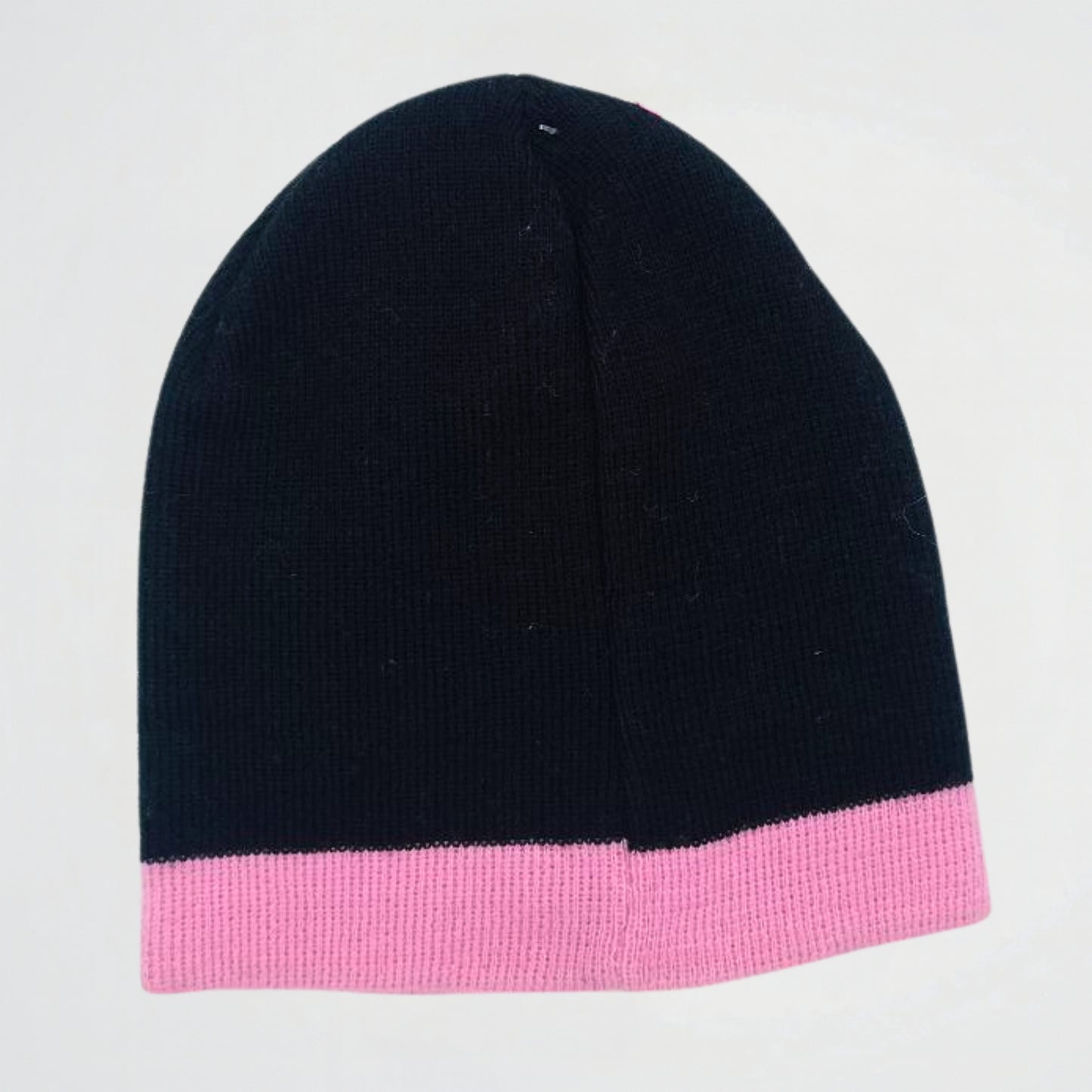 Basic Black/Pink Fleece Ice Cap