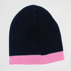Basic Black/Pink Fleece Ice Cap