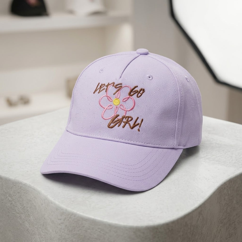 Lets Go Girl Cotton Cap