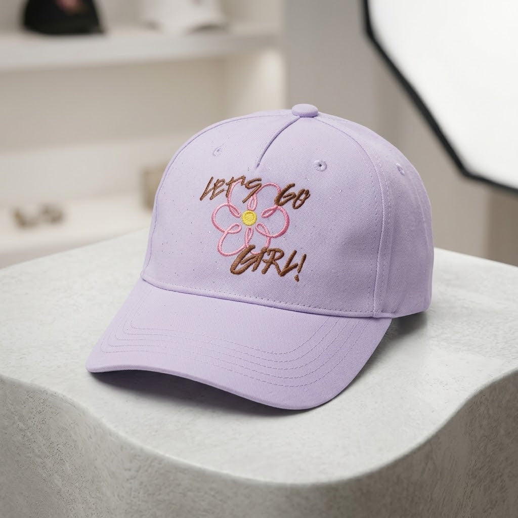 Lets Go Girl Cotton Cap
