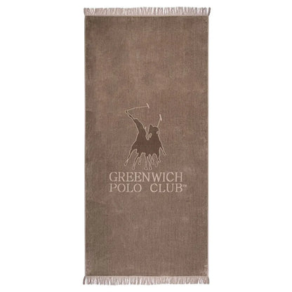 Greenwich Polo Club Brown Cotton Beach Mat
