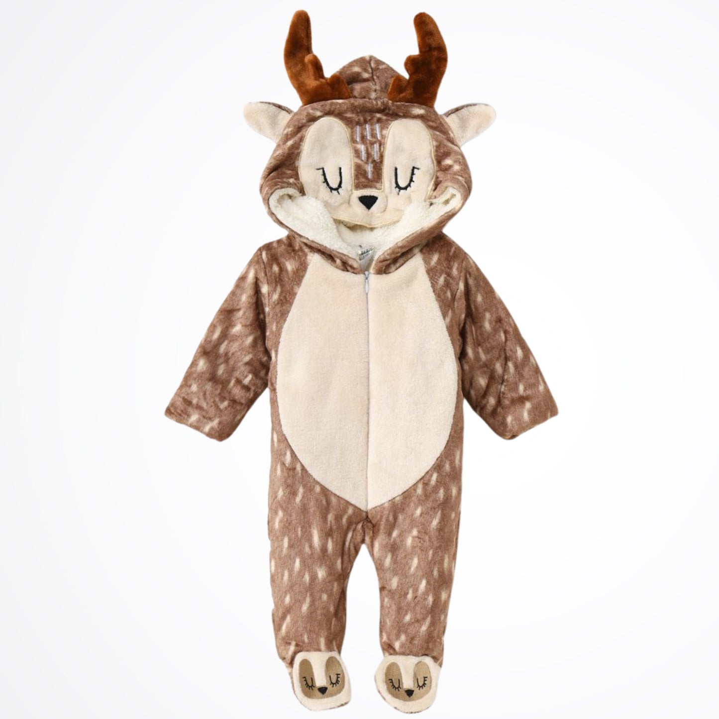 Bambi Fleece Hooded Onesies