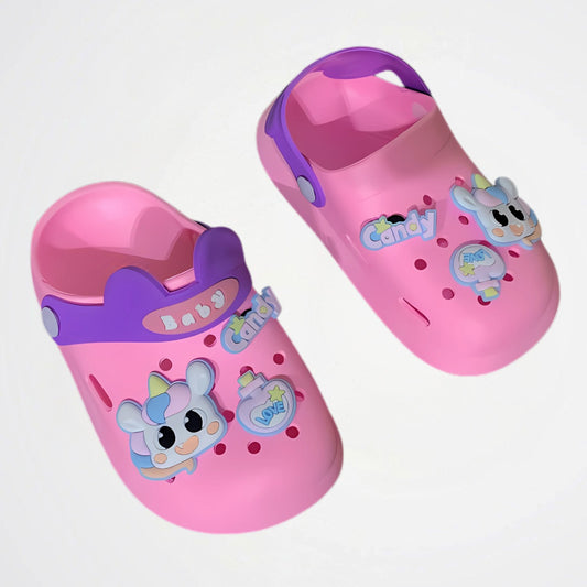 Unicorn Fuchsia Clogs