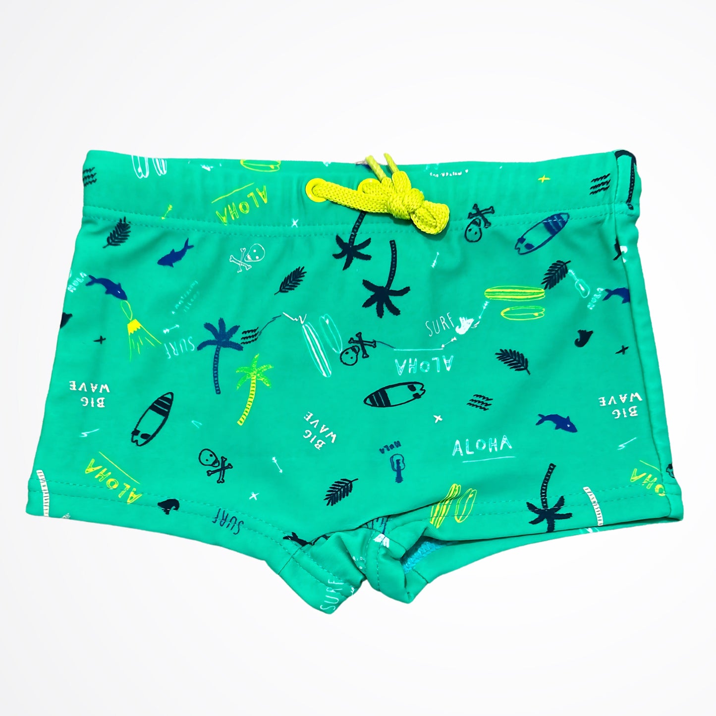 Aloha Green Lycra Swimshort