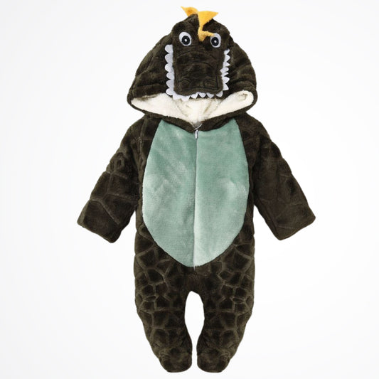 Little Crocodile Fleece Hooded Onesies