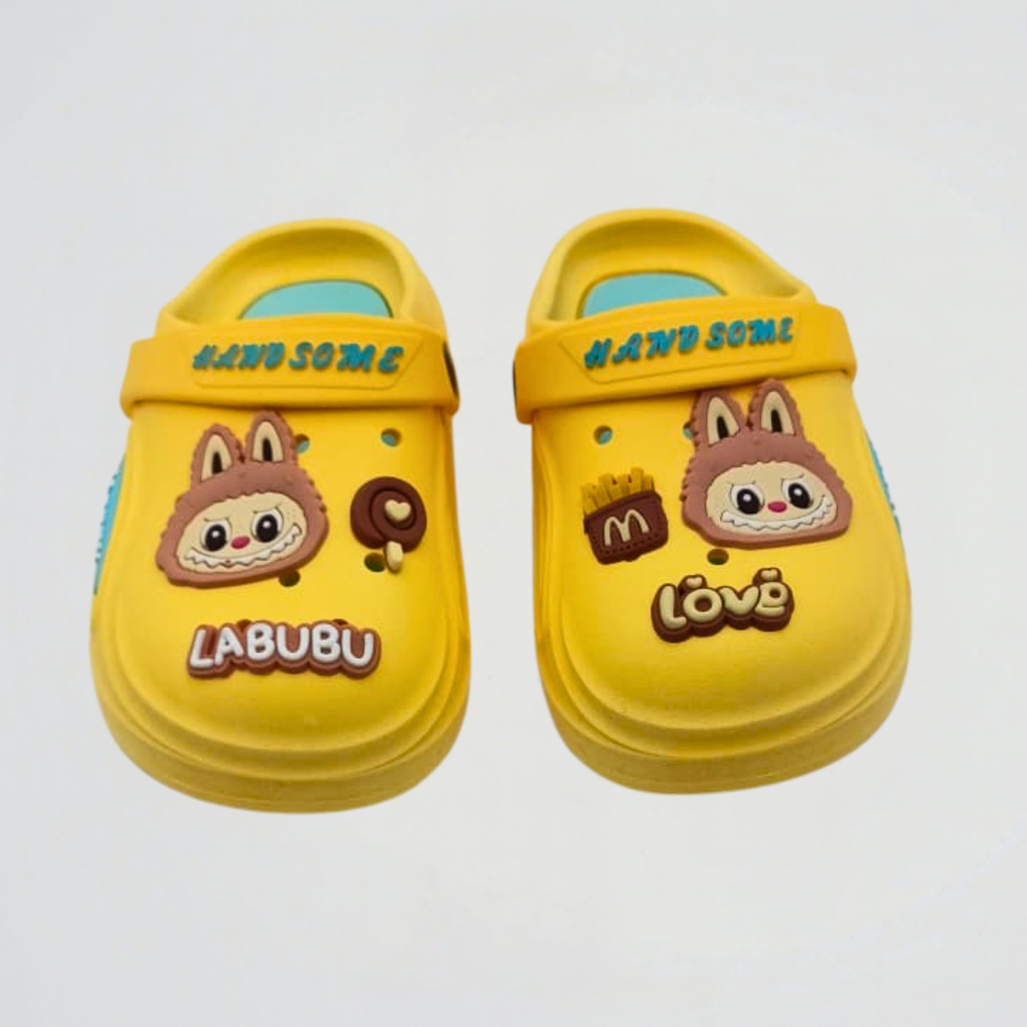 Labubu Yellow Clogs