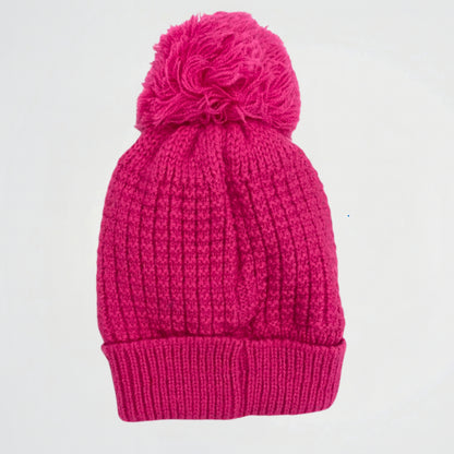Pom-Pom Wool Ice Cap