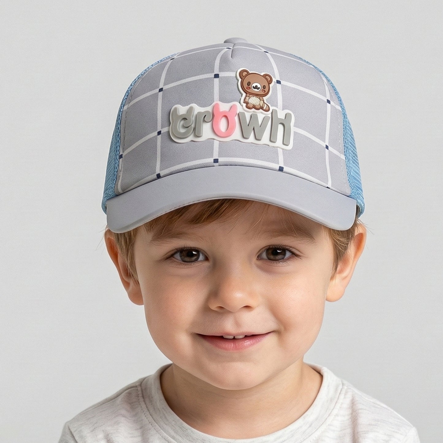 Teddy Bear Blue Cap