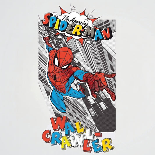 Spiderman Wall Crawler Beach Towel