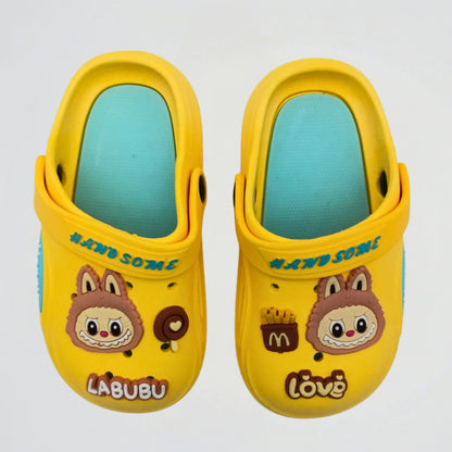 Labubu Yellow Clogs