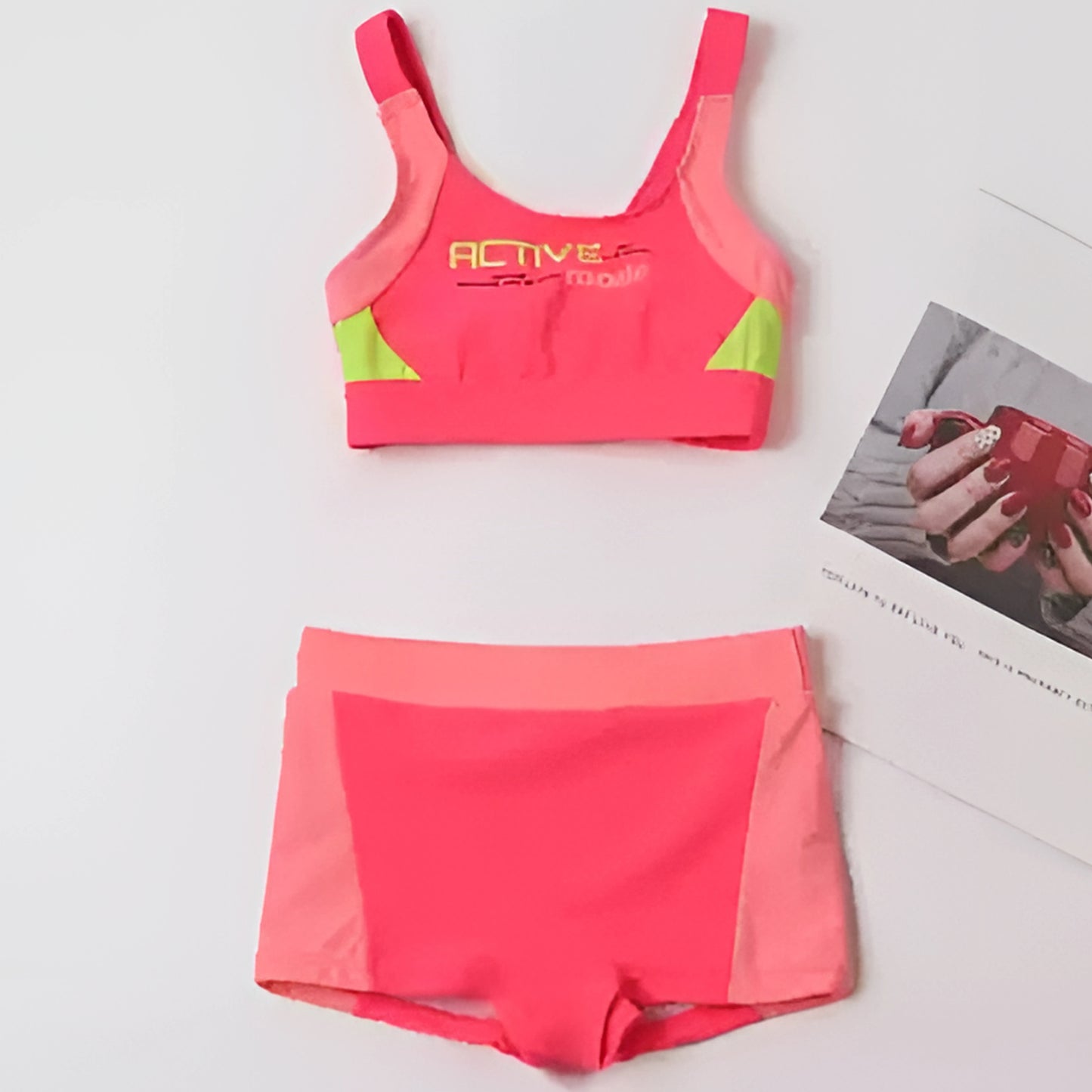 Active Mode Pink Bikini