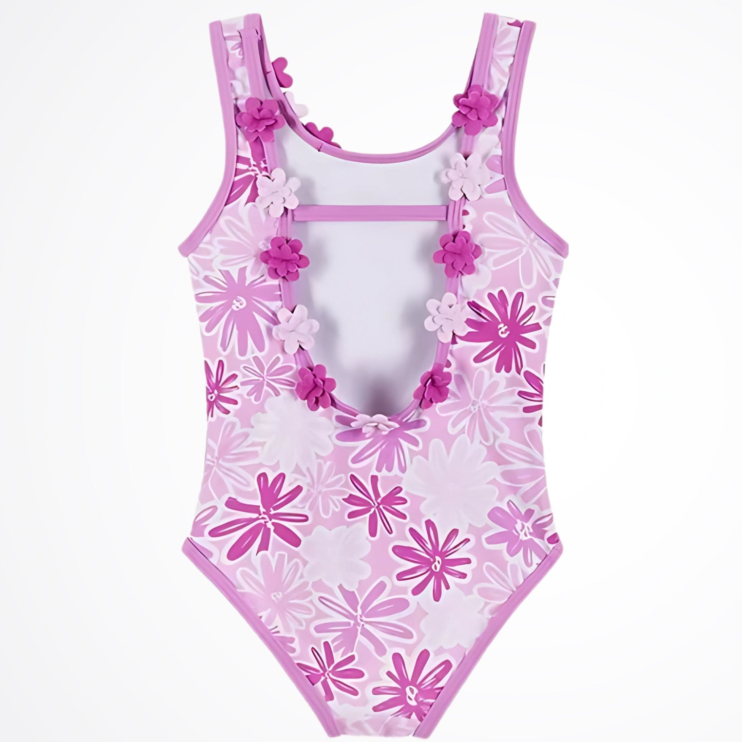 Floral Pink Swimsuit