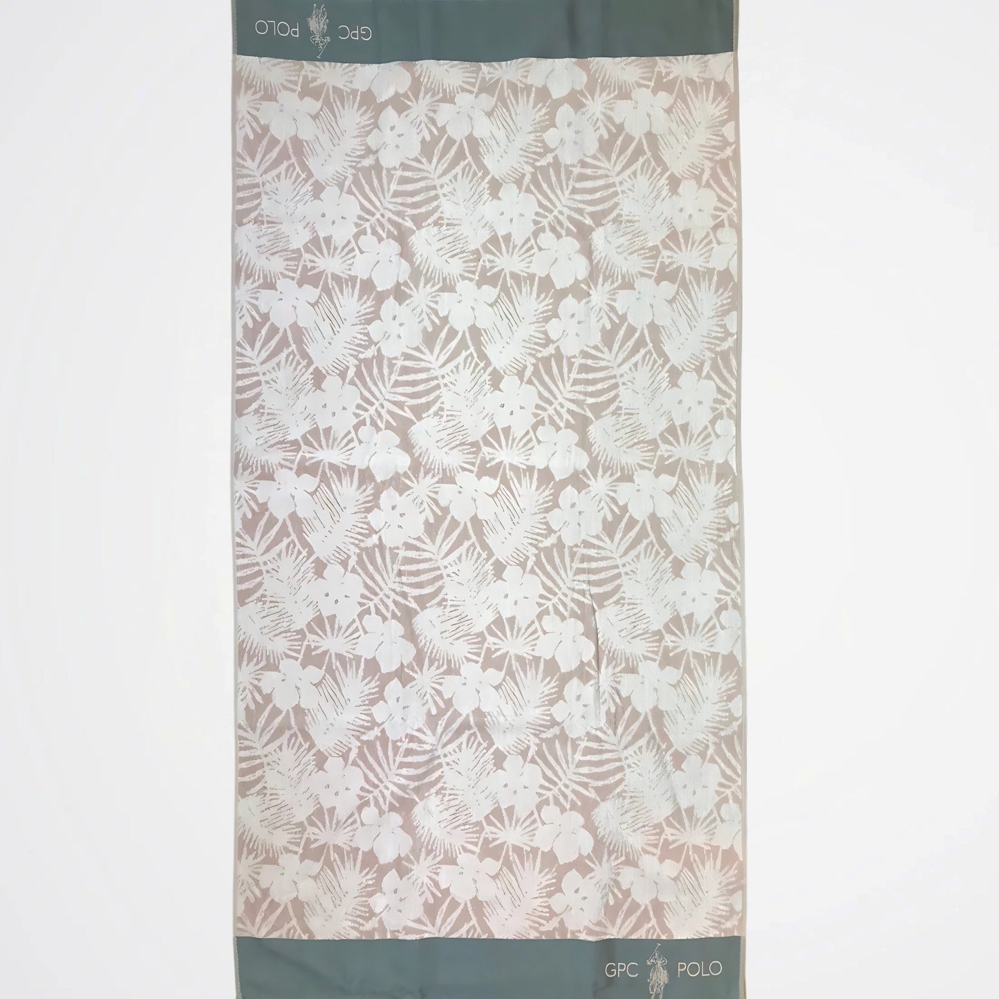 Greenwich Polo Club Floral Cotton Beach Towel