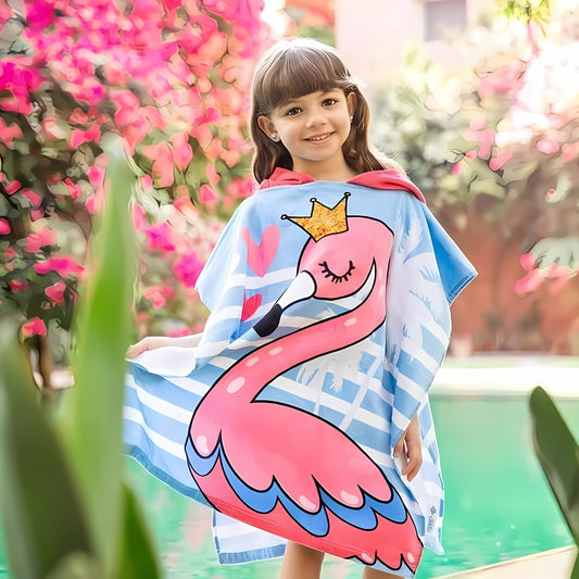 Flamingo Beach Poncho