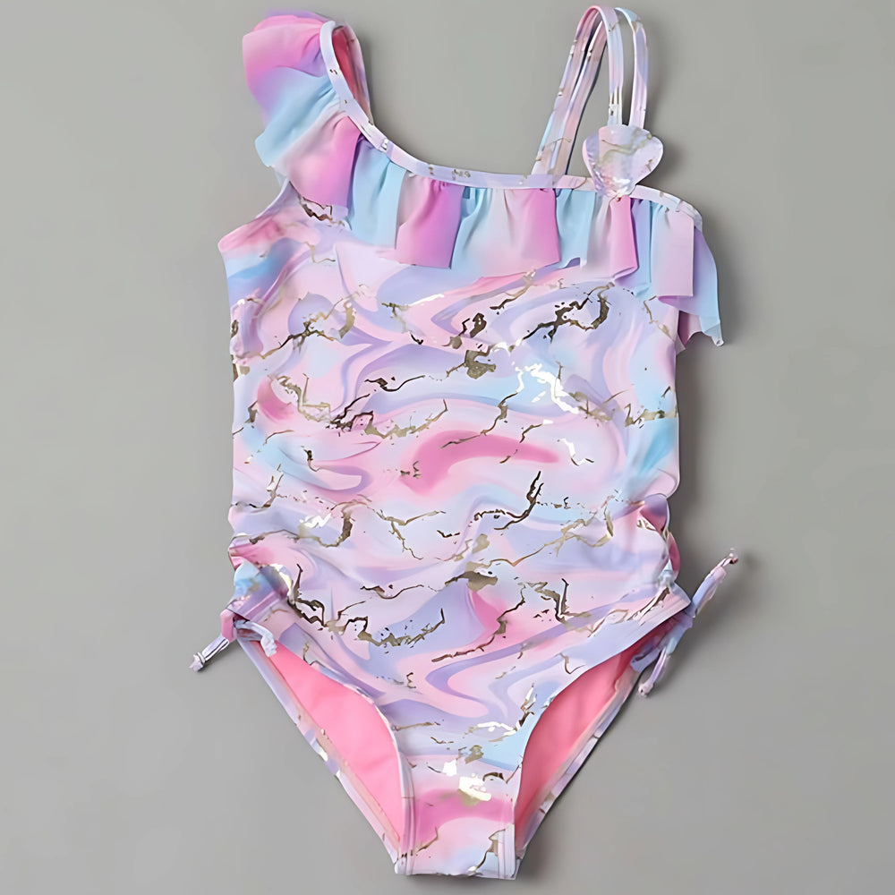 Magic Galaxy Purple Swimsuit