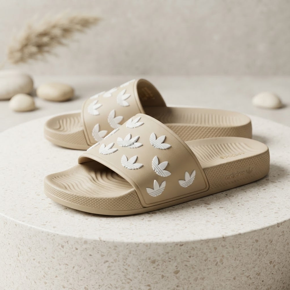AD Beige Slides