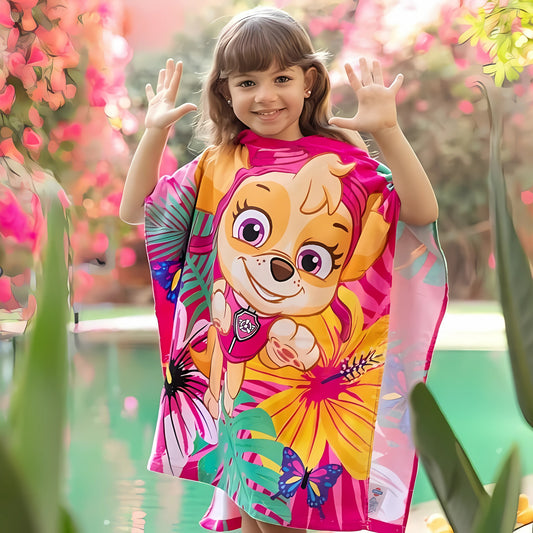 Paw Patrol Skye Beach Poncho