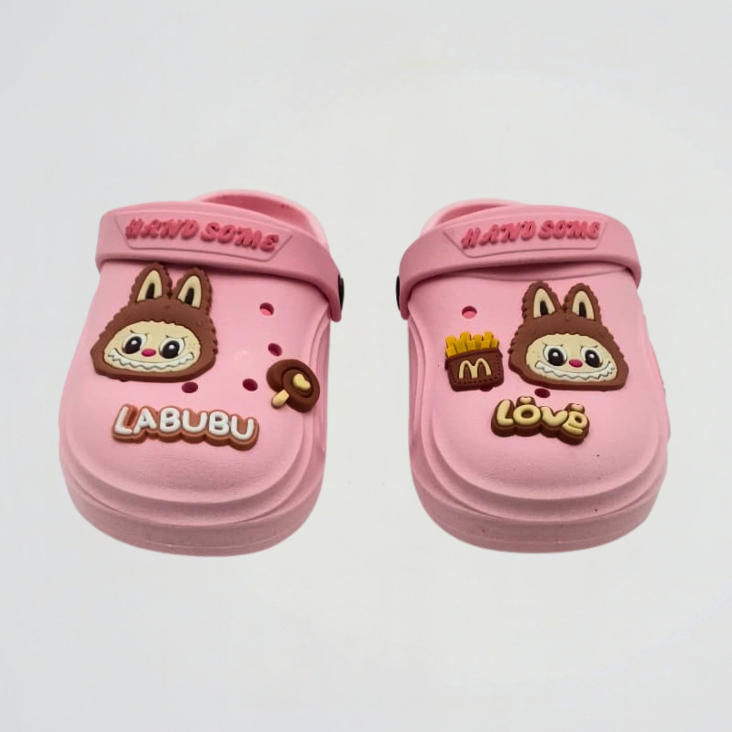 Labubu Pink Clogs