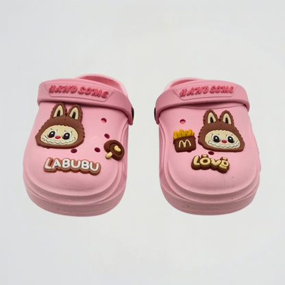 Labubu Pink Clogs