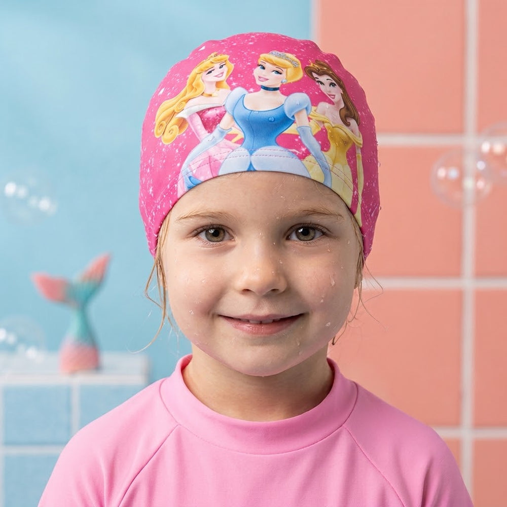 Disney's Princesses Waterproof Swim Cap