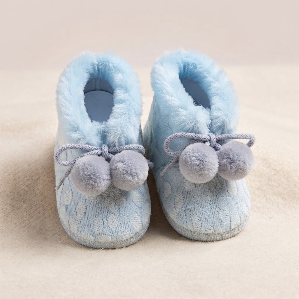 Basic Light Blue House Shoes