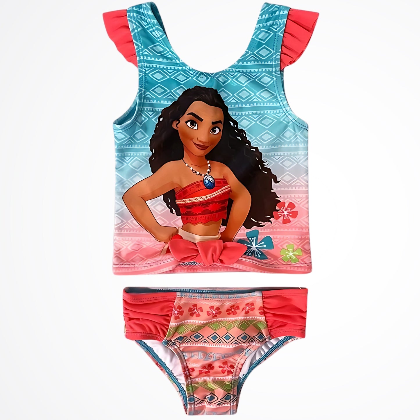 Moana Patterned Simone Tankini