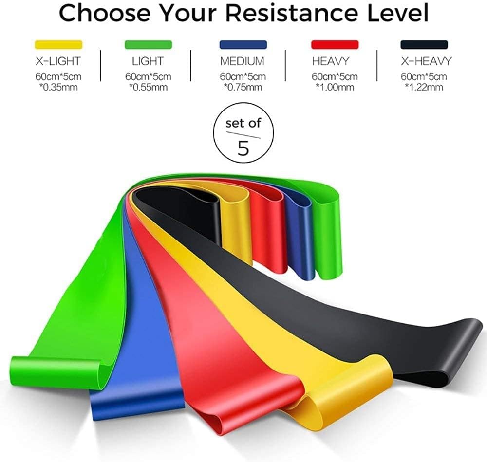 5 Level Resistant Rubber Training Band