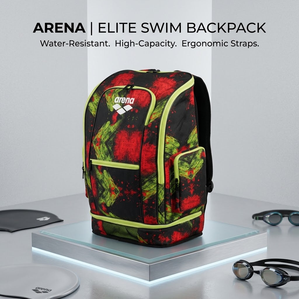 AR Patterned Large Swimming Backpack