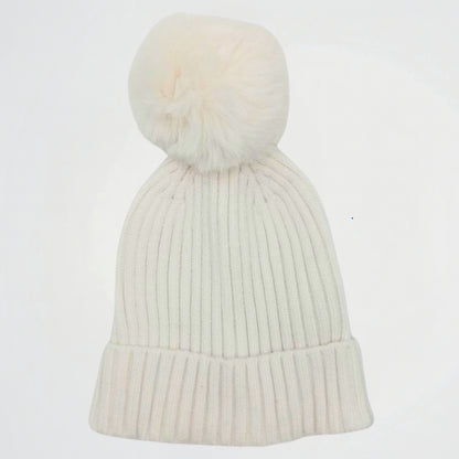 Pom-Pom Wool Ice Cap