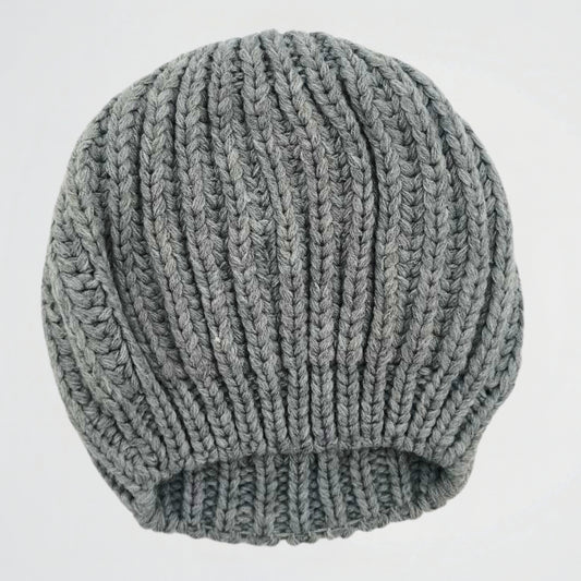 Basic Grey Wool Ice Cap (Model 02)