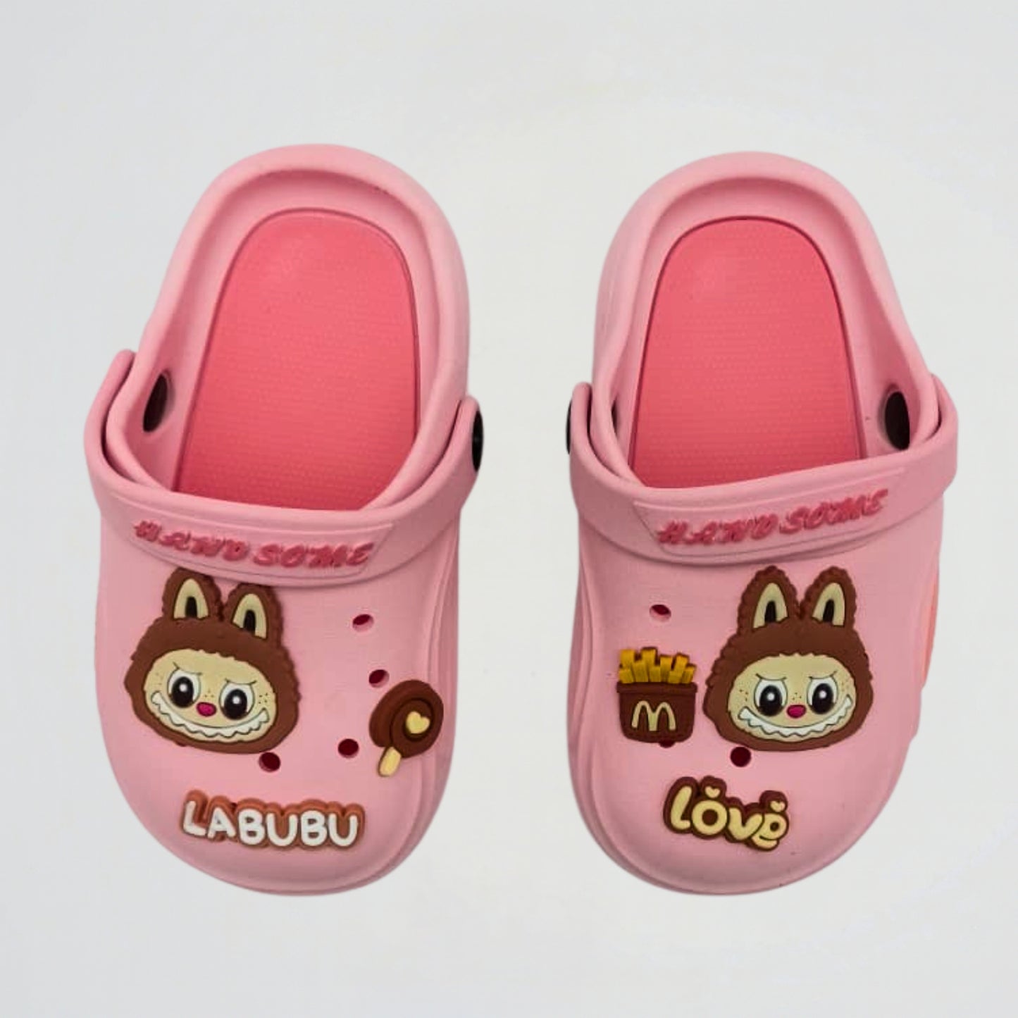 Labubu Pink Clogs