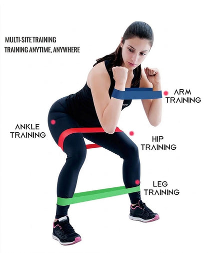 5 Level Resistant Rubber Training Band