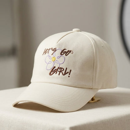 Lets Go Girl Cotton Cap