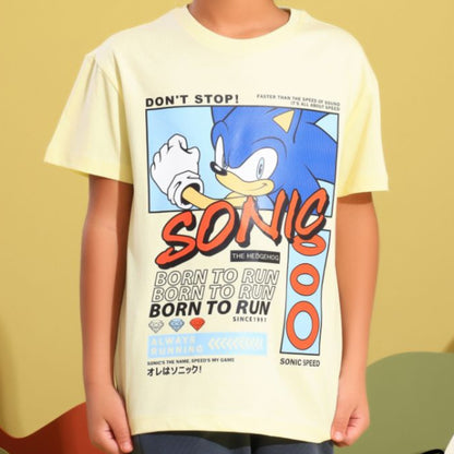 Sonic Off White Cotton Pants Pyjama Set