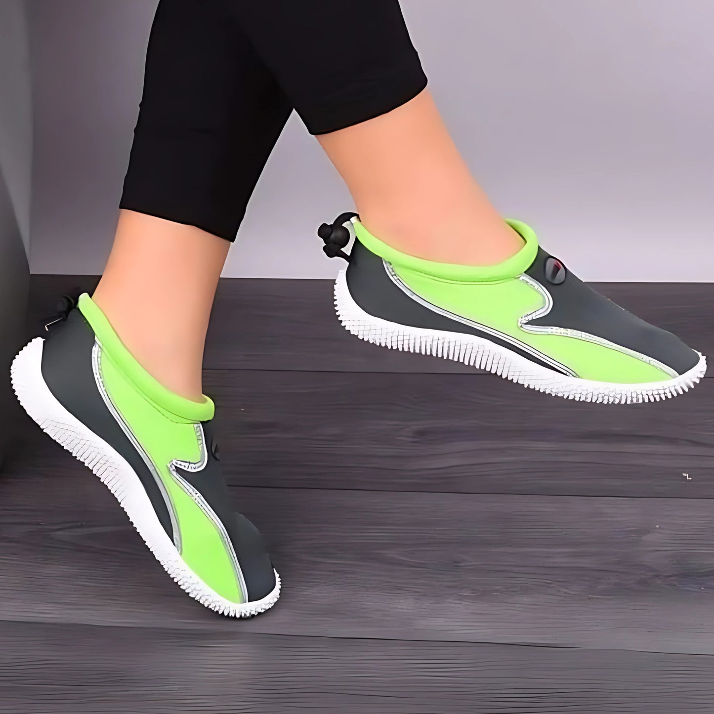 Mondial Grey/Green Aqua Shoes