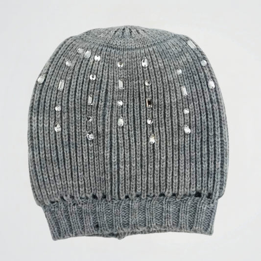 Crystal Grey Wool Ice Cap