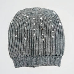 Crystal Grey Wool Ice Cap