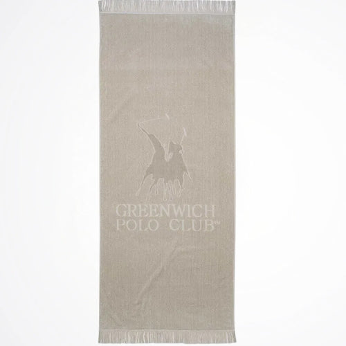 Greenwich Polo Club Beige Cotton Beach Towel