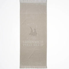 Greenwich Polo Club Beige Cotton Beach Towel