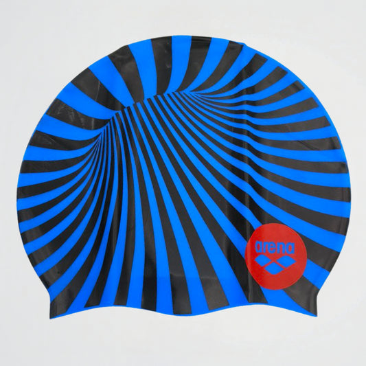AR Striped Blue Silicone Cap
