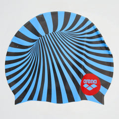 AR Striped Light Blue Silicone Cap