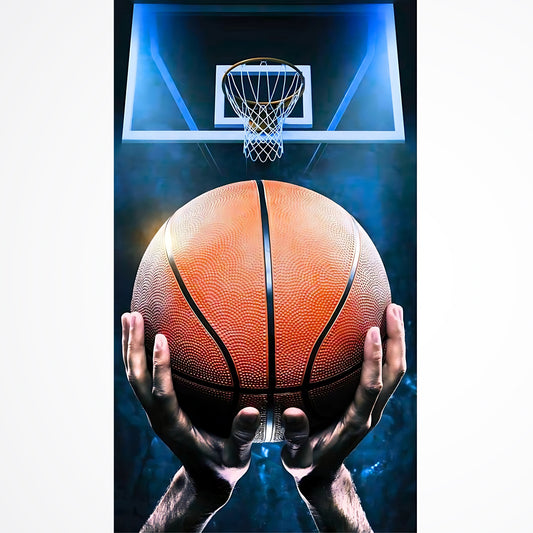 Basketball Dream Beach Towel