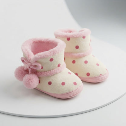Polka Dots House Shoes