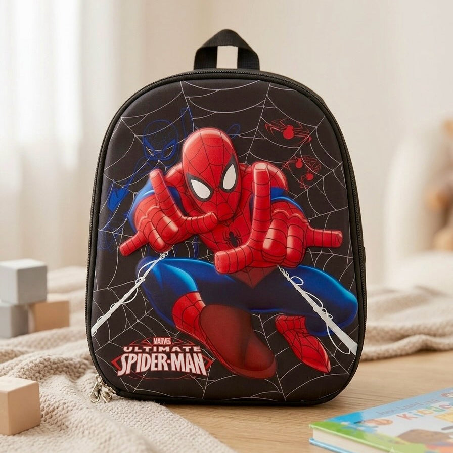 Spiderman Web Acrylic Small Backpack