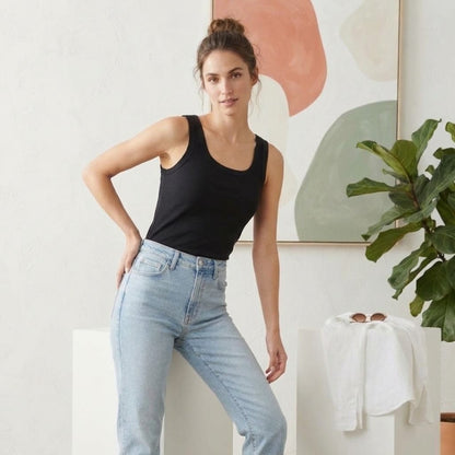 Basic White Cotton Top