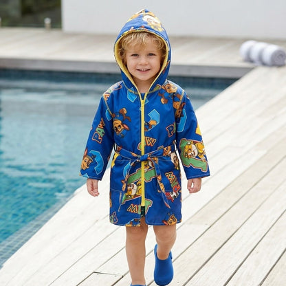 Paw Patrol Blue Waterproof Swim Robe