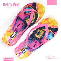 Parrot Retro Pink Flipflop