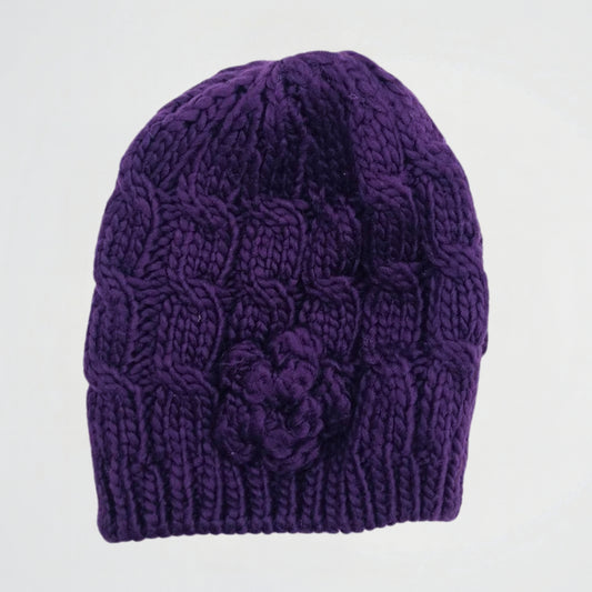 Basic Purple Wool Ice Cap